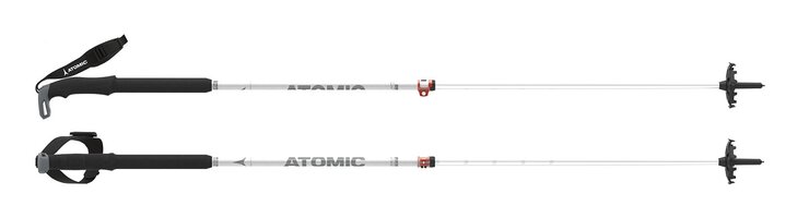 Skialpové palice Atomic BCT Touring SQS Silver/Grey 23/24 Skialpové palice Atomic BCT Touring SQS Silver/Grey 23/24