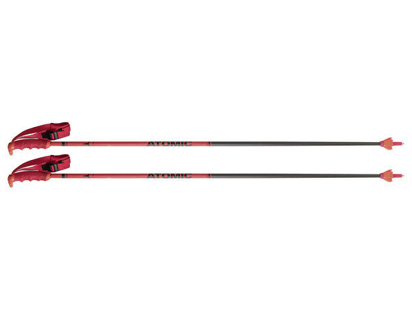 Lyžiarske palice Atomic Redster Carbon Red/Black 19/20