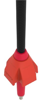 Lyžiarske palice Atomic Redster Carbon Red/Black