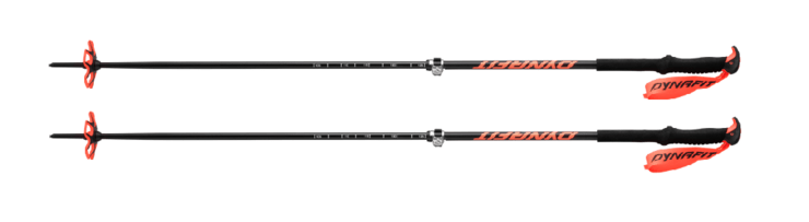 Skialpové palice Dynafit Speedfit Vario Black/Orange 21/22