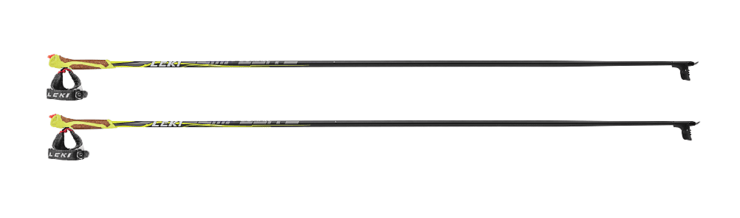 Lyžiarske palice Leki CC 300 Black/Neon Yellow/White