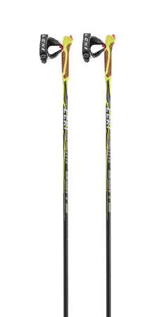 Lyžiarske palice Leki CC 300 Black/Neon Yellow/White