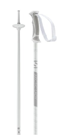Lyžiarske palice Salomon Arctic Lady White Grey 20/21
