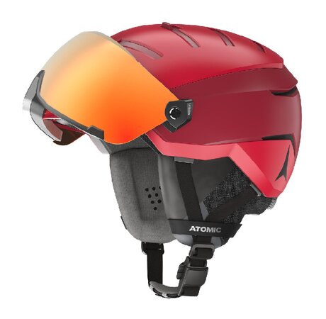 Lyžiarska prilba Atomic Savor GT Amid Visor HD Red 20/21