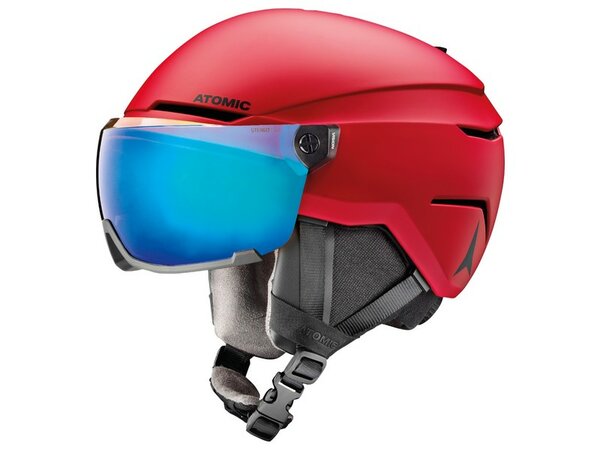 Lyžiarska prilba Atomic Savor Visor Stereo Red 19/20