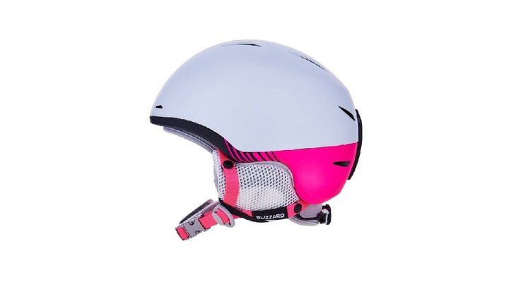 Lyžiarska prilba Blizzard Viva Speed Junior white matt/black matt/pink matt 19/20