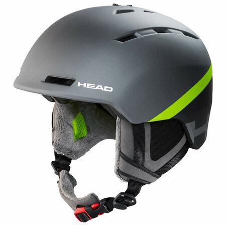 Lyžiarska prilba Head Varius Grey/Lime 19/20