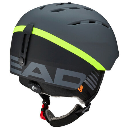 Lyžiarska prilba Head Varius Grey/Lime 19/20