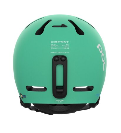 Lyžiarska prilba POC Fornix Spin Fluorite Green 20/21