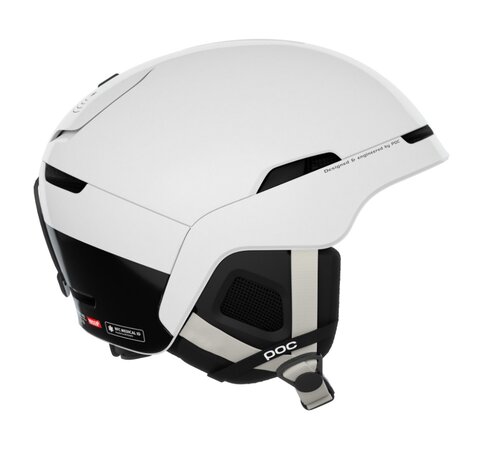 Lyžiarska prilba POC Obex BC Spin Hydrogen White 20/21