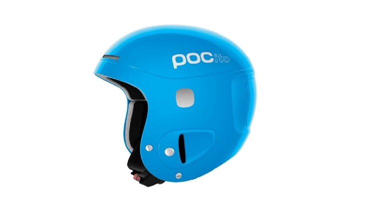 Lyžiarska Prilba POCito Skull fluorescent blue