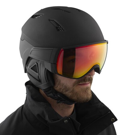 Lyžiarska prilba Salomon Driver CA Photo Bk/Red AW 20/21