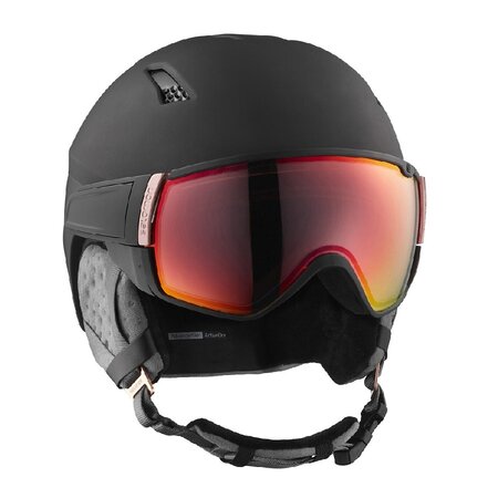 Lyžiarska prilba Salomon Mirage CA Photo Bk Rose/ Red 20/21