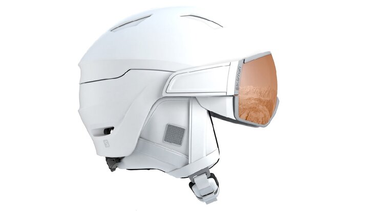 Lyžiarska prilba Salomon Mirage S white/universal 19/20