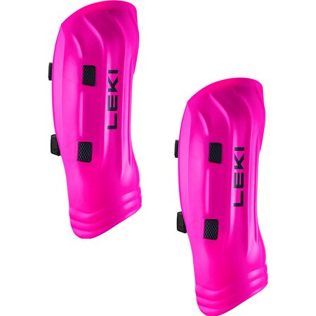 Chránič na holeň Leki Shin Guard Worldcup Pro Junior Neonpink
