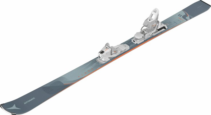 Lyže Atomic Cloud Q11 + M 10 Gw Grey/Kakhi 22/23