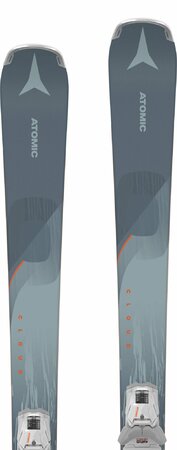 Lyže Atomic Cloud Q11 + M 10 Gw Grey/Kakhi 22/23