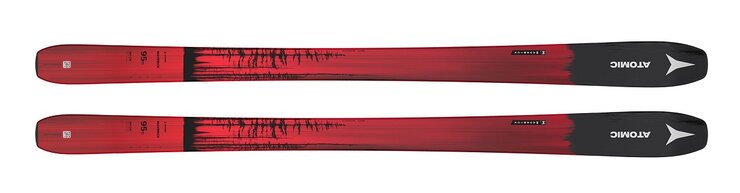 Lyže Atomic Maverick 95 TI + WAR 13 MNC Black/Red 21/22