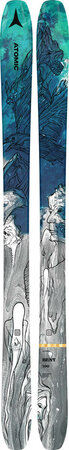 Lyže Atomic BENT 100 Grey Metallic/Blue 22/23