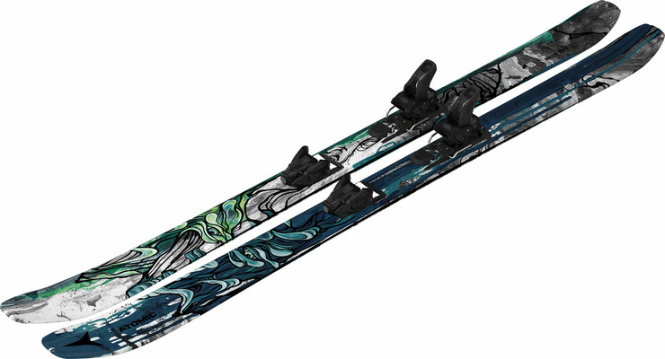 Lyže Atomic Bent 100 + Str 12 Gw Blue/Grey 23/24