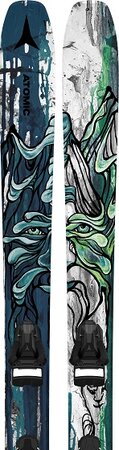 Lyže Atomic Bent 100 + Str 12 Gw Blue/Grey 23/24