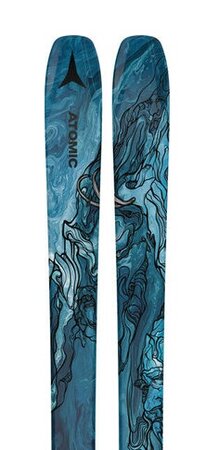Lyže Atomic BENT 90 Metalic Blue/Grey 22/23