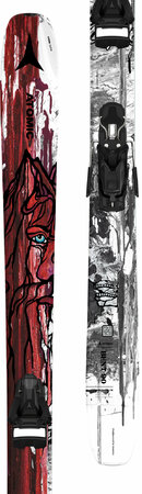 Lyže Atomic Bent 90 + Str 12 Gw Red/Grey 23/24
