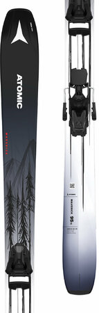 Lyže Atomic Mavarick 95 TI + Str14 Gw Black/White 23/24