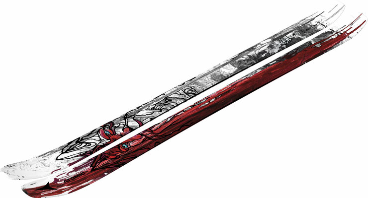 Lyže Atomic N Bent 90 Red/Grey 23/24