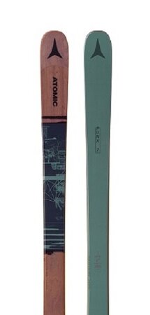 Lyže Atomic Punx Seven Green/Brown