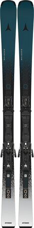Lyže Atomic Redster Q6 + MI 12 GW Dark Slate/Bright Silver 26/27