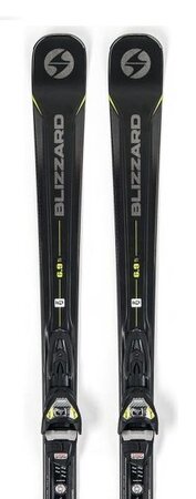 Lyže Blizzard Quattro 6.9 Ti + TPX 12 Demo Black/Lime 18/19