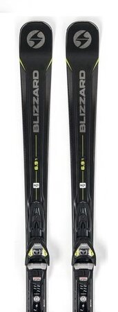 Lyže Blizzard Quattro 6.9 Ti + XCell 12 Demo Black/Lime 17/18