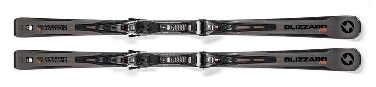 Lyže Blizzard Quattro RS + XCell 14 Demo Black 18/19