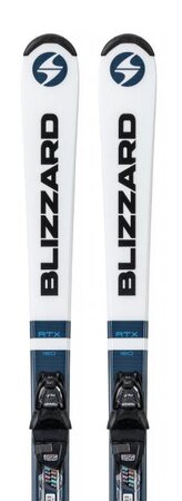 Lyže Blizzard RTX + Blizz TLT 10 DEMO Black/Anthracite 21/22