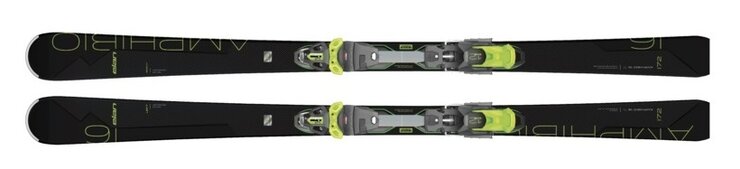 Lyže Elan Amphibio 16 Ti FX Black/Green + EMX 12.0 19/20