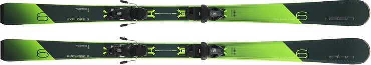 Lyže Elan Explore 6 Green LS + EL 9.0 22/23