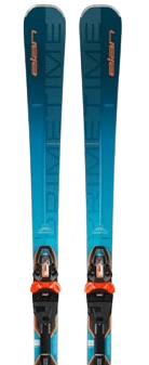 Lyže Elan Primetime 44 FX + EMX 12.0 Blue/Orange 23/24 Lyže Elan Primetime 44 FX + EMX 12.0 Blue/Orange 23/24