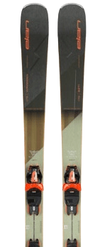 Lyže Elan Wingman 82 Ti PS + ELX 11 Brown/Orange 23/24