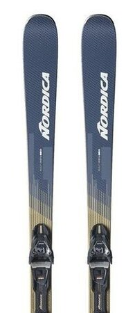 Lyže Nordica Multipista DC 74 TI +TPX 12 FDT Blue/White 26/27