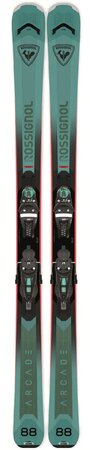 Lyže Rossignol Arcade 88 Konect + NX 12 Konect GW B90 Black Blue 26/27