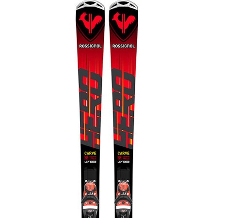 Lyže Rossignol Carve Konect + NX12 konect GW B80 Black/Hot Red 22/23