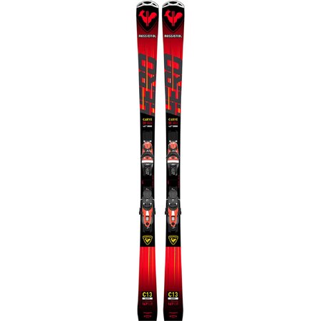 Lyže Rossignol Carve Konect + NX12 konect GW B80 Black/Hot Red 22/23