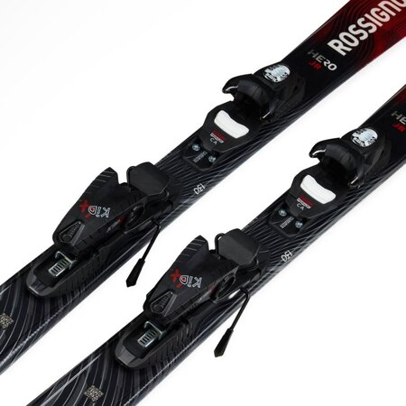 Lyže Rossignol Hero Jr 100-140 Kid-X + Kid 4 GW B76 Black 26/27
