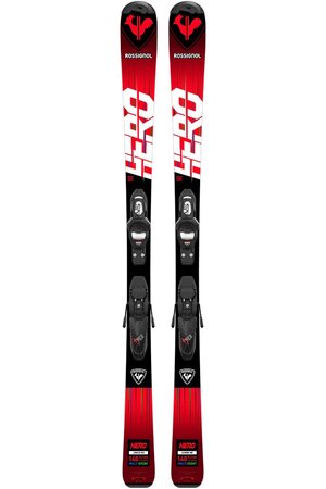Lyže Rossignol Hero Jr 130-150 Xpress Jr + Xpress 7 GW B83 Black 26/27
