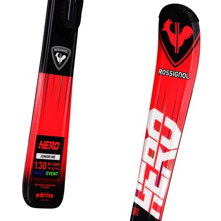 Lyže Rossignol Hero Jr 130-150 Xpress Jr + Xpress 7 GW B83 Black 26/27