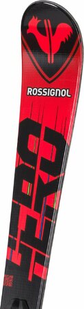 Lyže Rossignol Hero Jr Multi-Event Kid-X + Kid 4 Gw B76 Red/Black 23/24