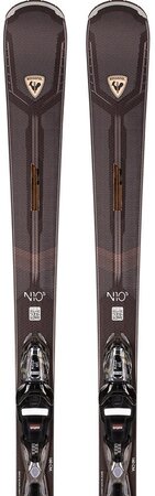Lyže Rossignol Nova 10 Ti Xpress + Xpress W 11 Gw B83 Black/Gold 23/24