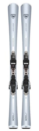 Lyže Rossignol Nova 4 Xpress + Xpress W 10 GW B83 Granit Black 26/27