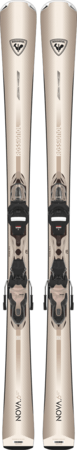 Lyže Rossignol Nova 6 Xpress + Xpress W 11 GW B83 Black Bronz 26/27